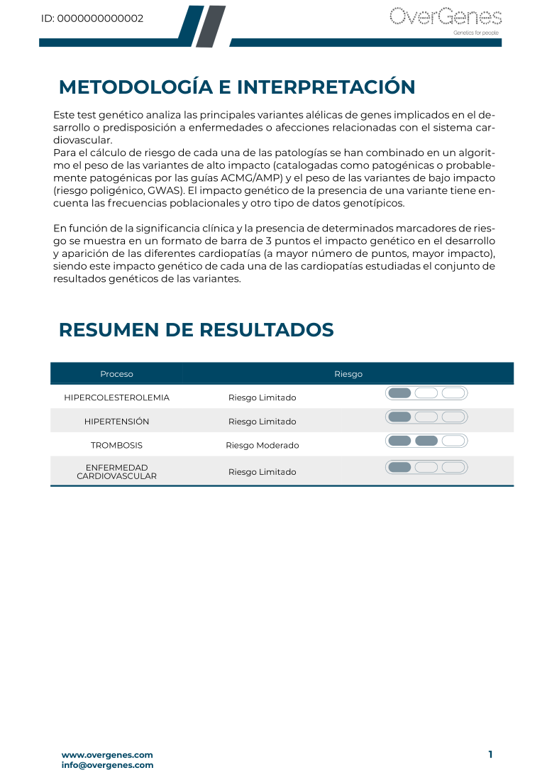 Portada del informe MyPrevention Diabetes de Overgenes
