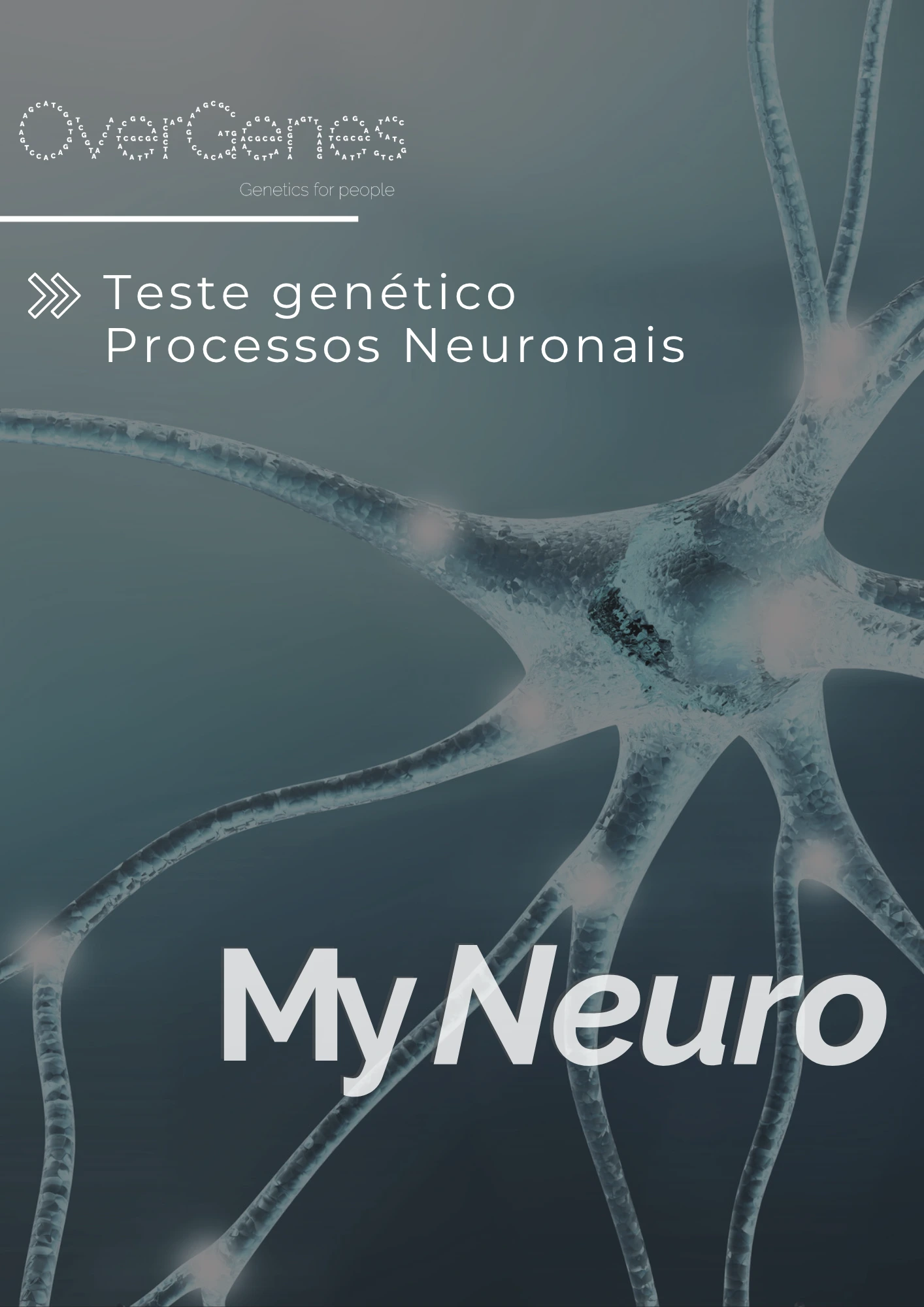 Teste genético de neurotransmissores e saúde mental MyNeuro da Overgenes
