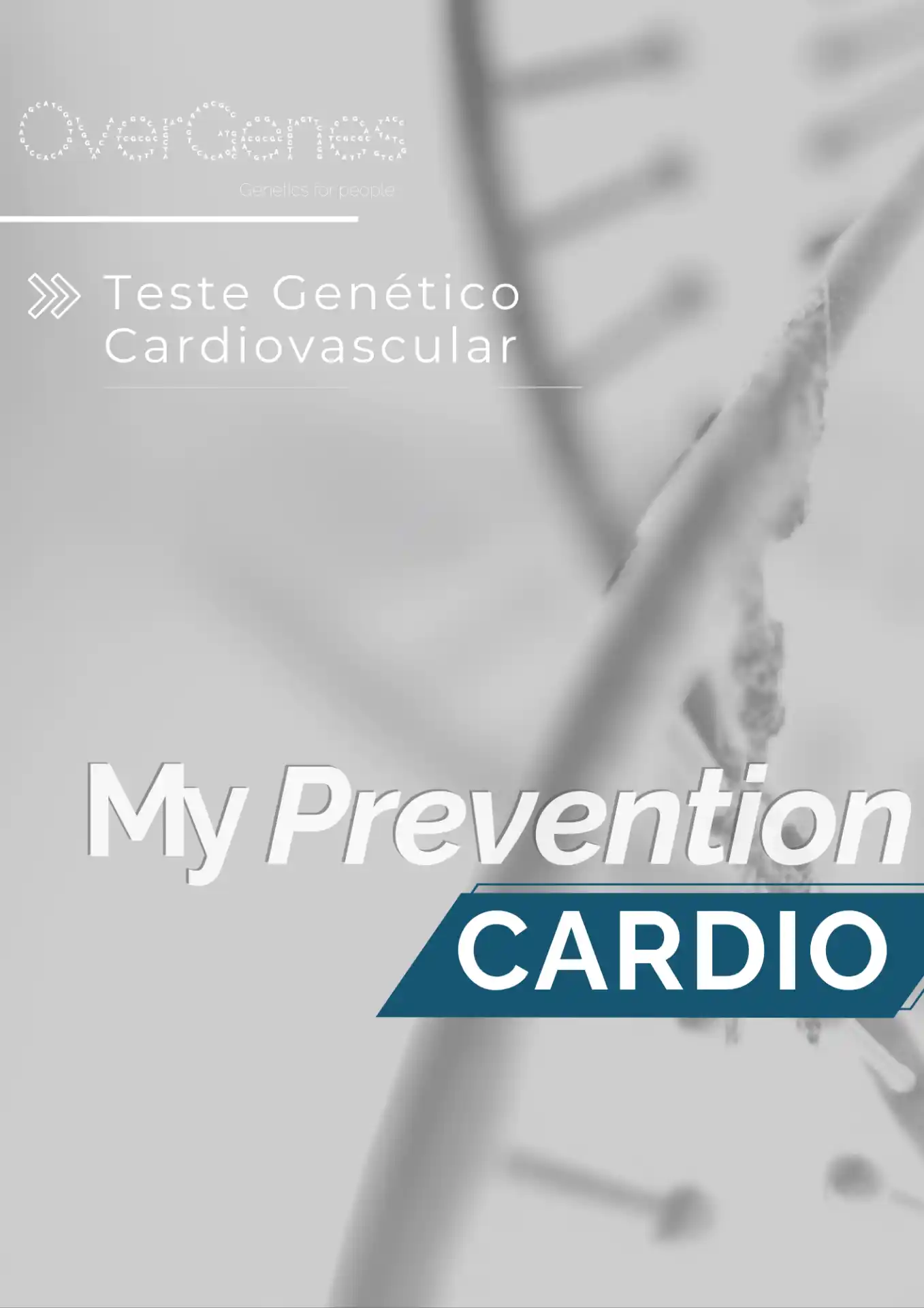Teste genético cardiovascular MyPrevention Cardio da Overgenes