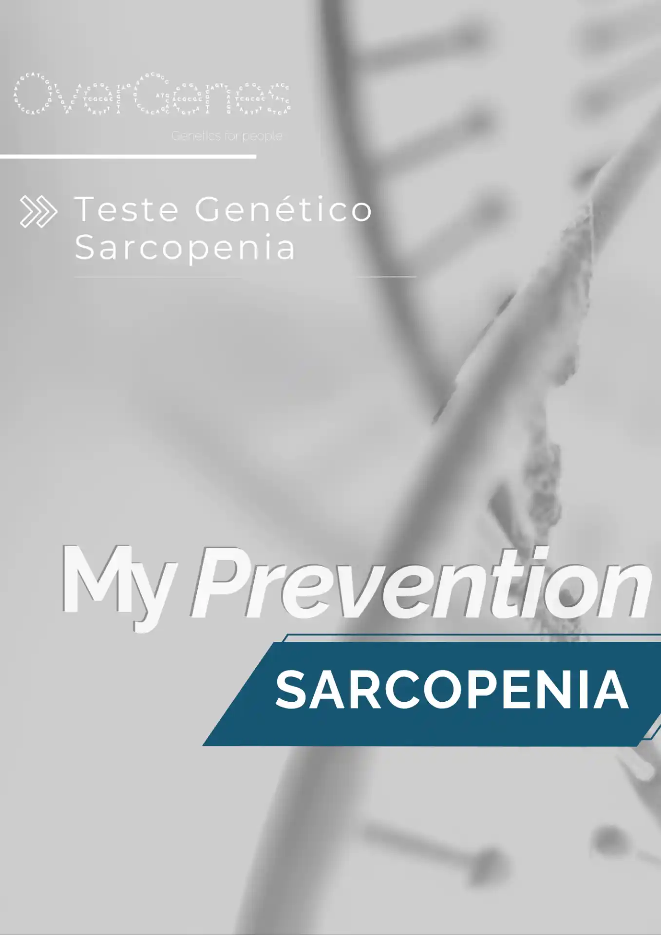 Teste de genética muscular MyPrevention Sarcopenia da Overgenes